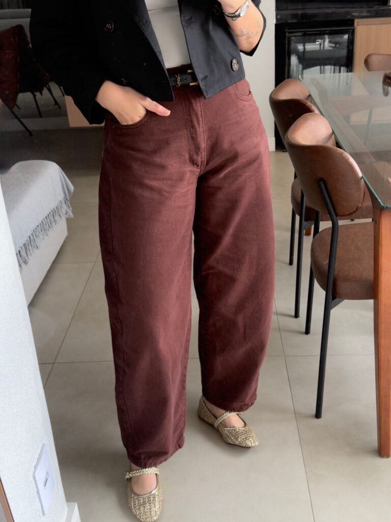 Calça ballon