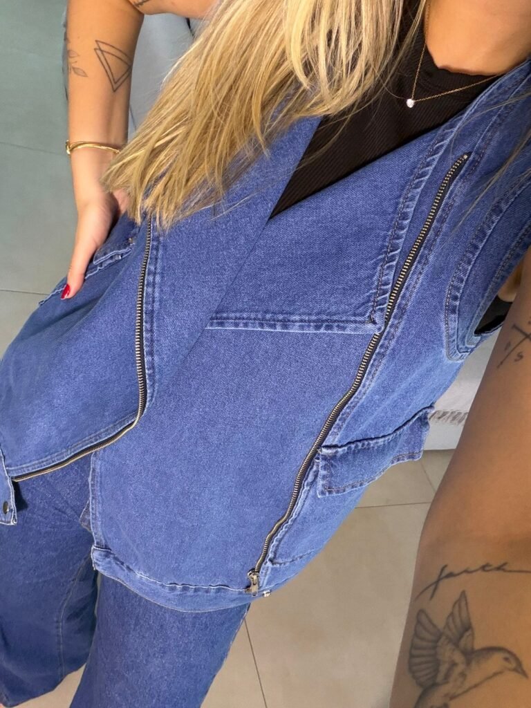 Colete jeans